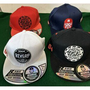 Reman Rev GRP 2004 Los Angeles Baseball Style Caps hats LOT OF 4